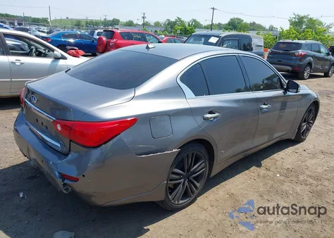 2014 Infiniti Q50 Premium z USA, uszkodzony, nr VIN JN1BV7AR2EM702887